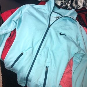 super cute blue nike jacket